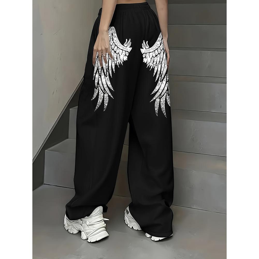 High Street Hip Hop Trend Casual Pants Men's Summer New Loose Niche Straight Versatile Long Pants