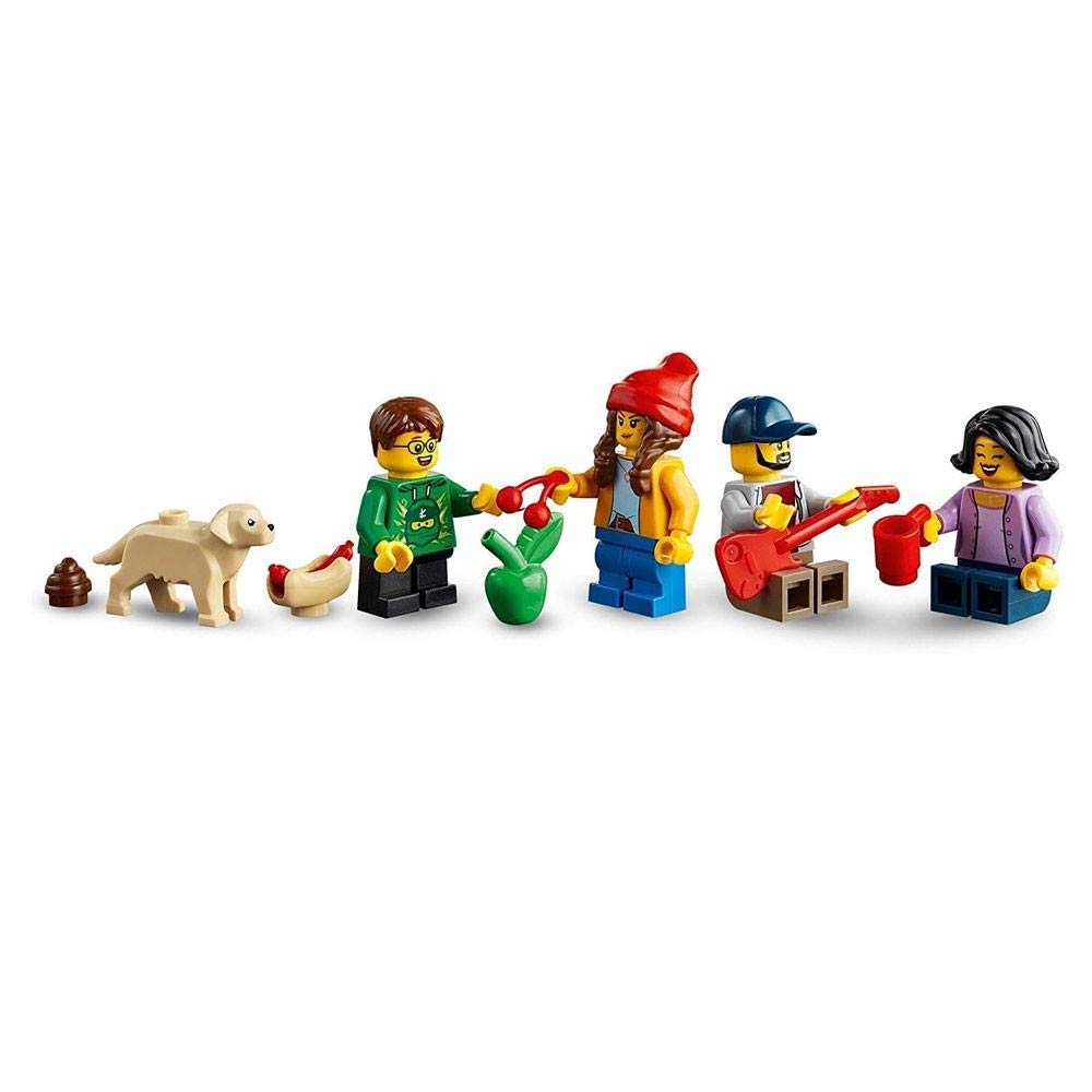 LEGO City Moderní dům s nosnou deskou (60291) - Hračka, Stavebnice, Dárek, Dům, pro Chlapce a Dívky, Věk 5 let a více