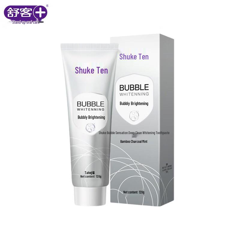 Shuke Whitening Toothpaste with Bamboo Charcoal Mint