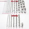 Guanshi 304 Stainless Steel Long Link Chain