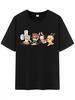 Japanese Anime Pattern Tshirt Demon Slayer Cotton Short Sleeve Tee Shirt Fashion Casual HipHop Sweatshirt Harajuku Unisex