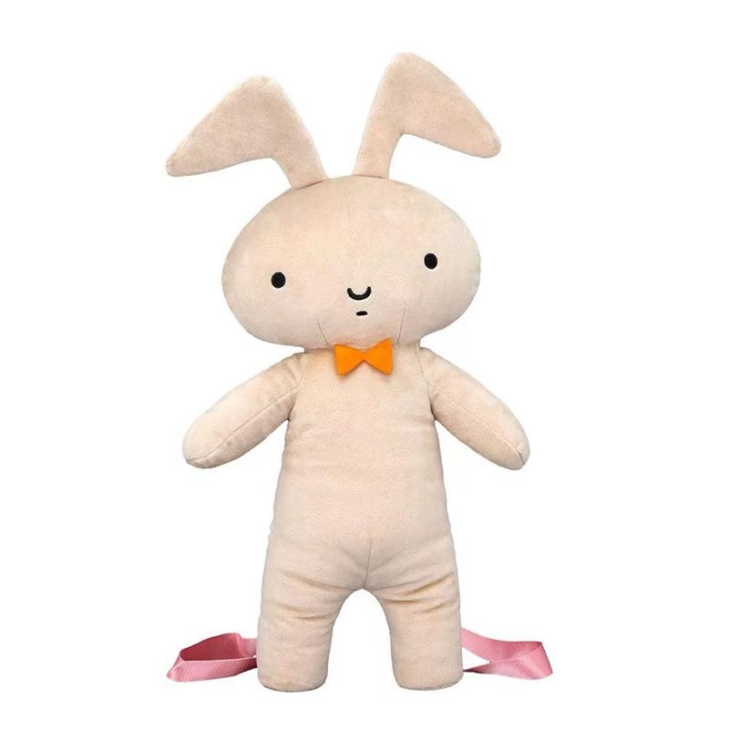 Anime Crayon Shin Chan Backpack Cute Plush Cartoon Crayon Shin Chan Stuffed Toys Bag Accompany Dolls Bedroom Decoration Gift