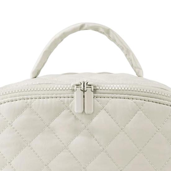 Makeup Bag Woman Puffy Padded Organizer Leak-Proof Interior Washable Cosmetic Case Portable Toiletry Bag