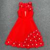 Women's European & American Style Deep V Floral Bandage Dress - Sexy Evening Gown & Short Dress
