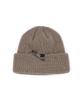BLACKBLOND Vividi Lip Custom Short Beanie (Dark Beige)