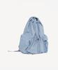 Prends Soin De Toi Drawstring Nylon Backpack Sky Blue