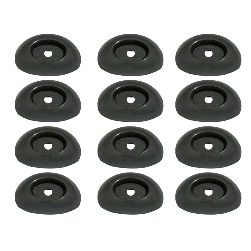 Ronde Zwembadpootdoppen voor Inbouwzwembad Verticale Palen Veilige Installatie zonder Gereedschap Buitengebruik