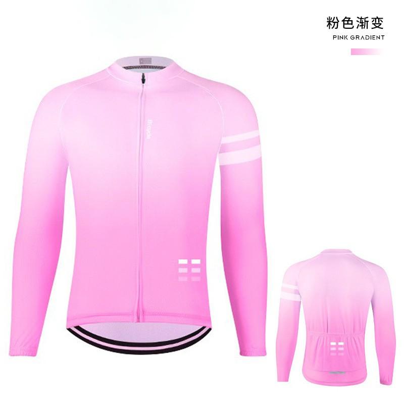 Mens Long Sleeve Cycling Jersey Set With Pants Mountain Bike Road Riding