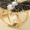 Elegant Butterfly Brooch Scarf Ring, Exquisite Clip, Buckle Durable Ring Stylish Pin for Scarves Shawls Fashion Styling Clip