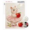 Cute Sheep Pearl Painting Handmade Diy Pearl Art Painting Stickers Home Decor Gift