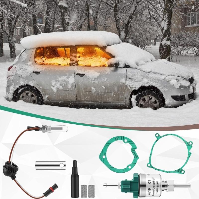 Glow Plug Repair Kit for D4 Fuel Metering Pump Heater Glow Plug Repair Parking Heater Maintenance Easy Installation
