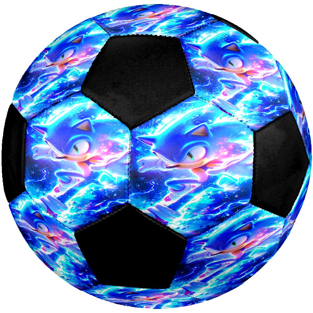 Sonic Theme Size 5 Soccer Ball, Suitable for Both Indoor and Outdoor Matches, a Gift Suitable for Everyone.