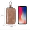 PU Leather Keychain Men Women Key Holder Organizer Pouch Fashion Car Key Wallet Housekeeper Key Case Mini Card Bag
