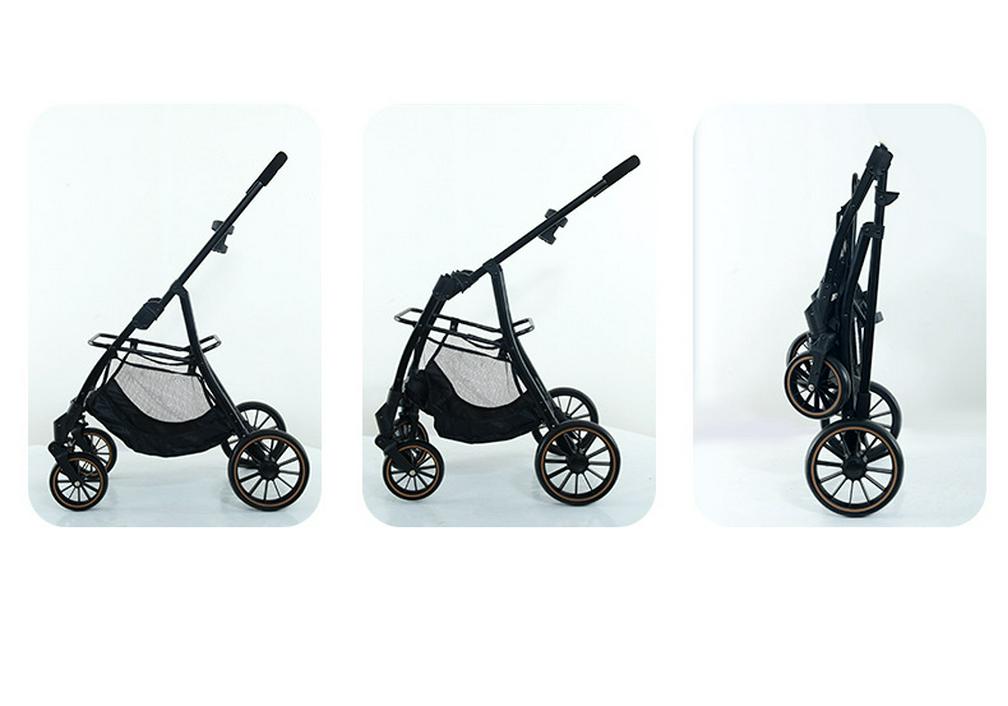 Lightweight Foldable Pet Stroller for Small Dogs & Cats - Travel & Outdoor Friendly