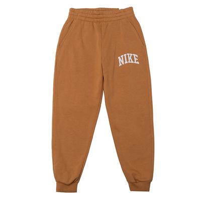 Youth  Knit Sports Pants Comfortable Soft Letter Cuffed Kids Pants Orange HJ3159-224