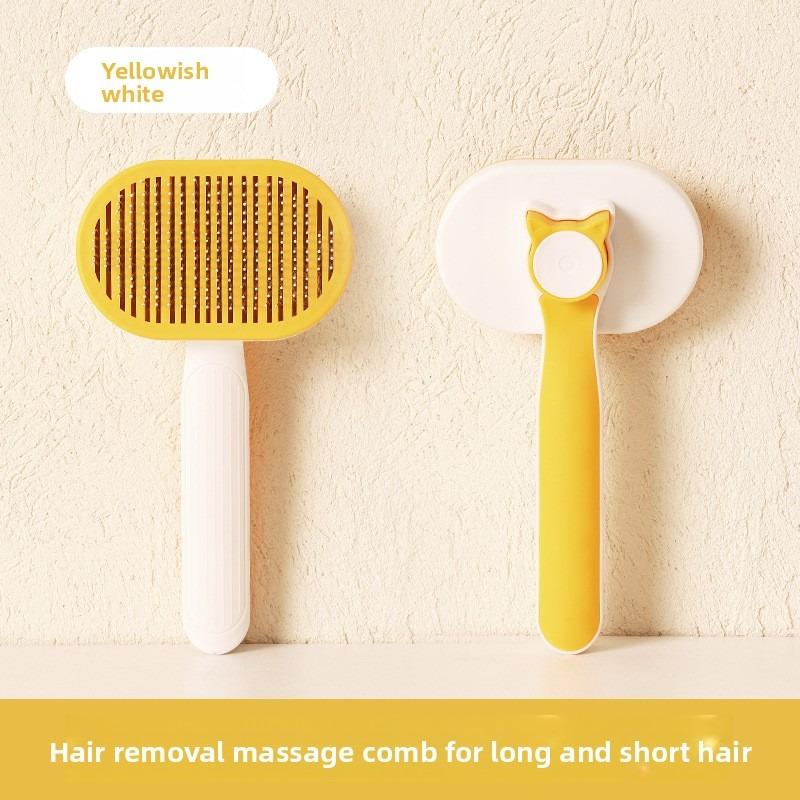 1 szt. Grzebień z igłami dla zwierząt, Grzebienie dla psa i kota, Grzebienie dla zwierząt, Grzebienie dla psa, Grzebienie dla kota, Grzebienie do sierści psa i kota, Akcesoria dla zwierząt