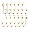 100Pcs Christmas Ornament Metal S-Shaped Hooks Holders Tree Ball Pendant Hanging Decoration for Home Navidad New Year 7
