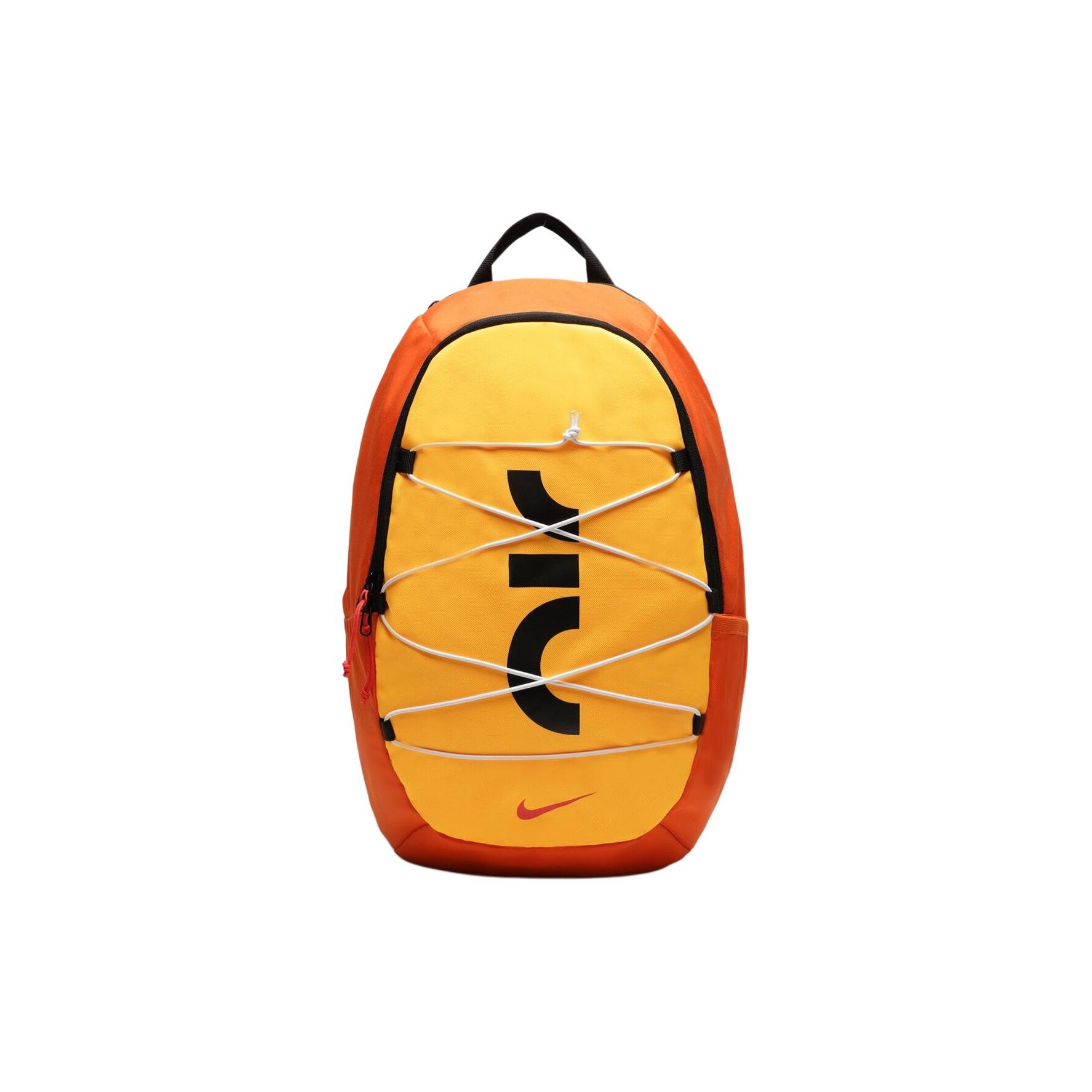 

Nike Casual Sports Large Capacity Fabric Backpack Unisex Backpack Orange Yellow DV6246-819 Orange & Yellow