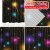 2D Flat Printing,2pcs NewYear2026 Fashionable Chic Curtains Polyester Curtains Room Decor Decorative for Living Room, Bedroom,