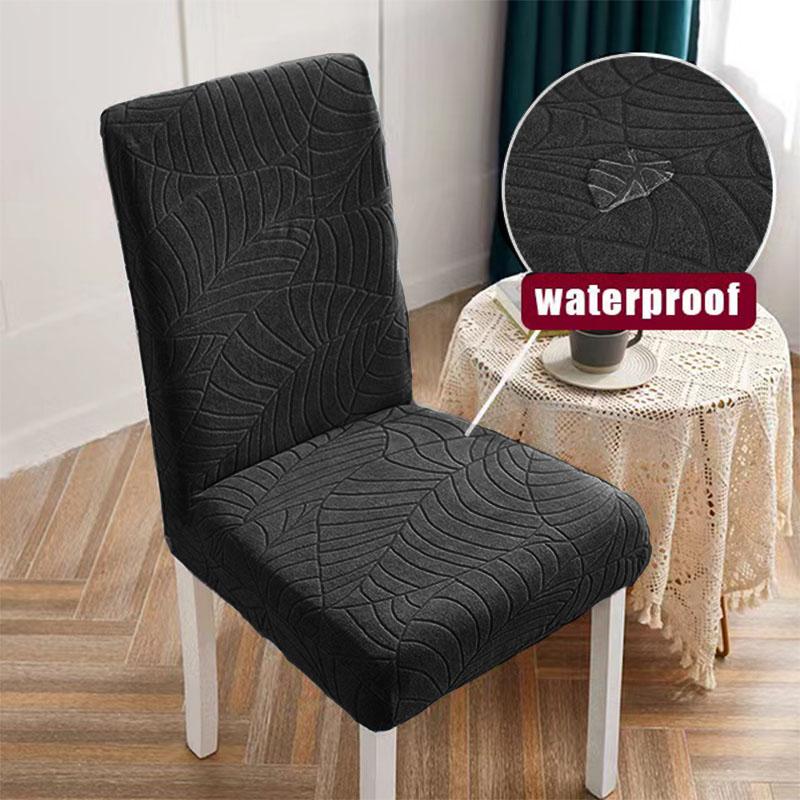 Водонепроницаемый чехол для стула для столовой, чехлы для стульев для кухни, свадьбы, отеля, банкета, протектор сиденья 1 piece