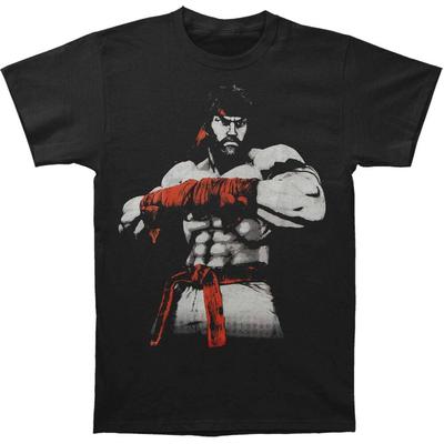 Street Fighter Ryu Slim Fit Black Unisex T-shirt