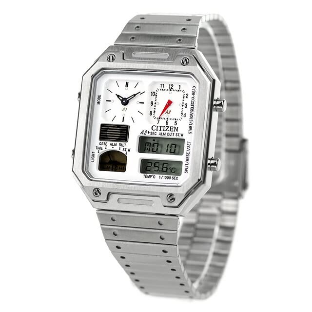 

Годинник CITIZEN RECORD LABEL з термосенсором [Колекція Citizen] Чоловічий JG2120-65A