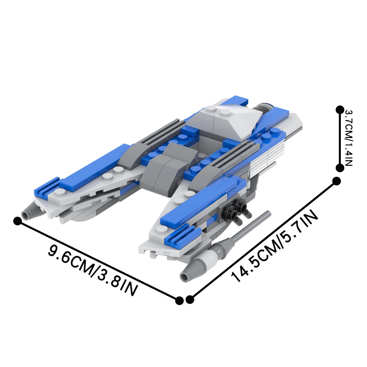 

MOOXI Космічні війни Аерокрафт MOC Модель Цегла DIY Діорама Дорослі Дитячі Іграшки Набір Будівельних Блоків Монтессорі Подарунки Кімнатна Декорація