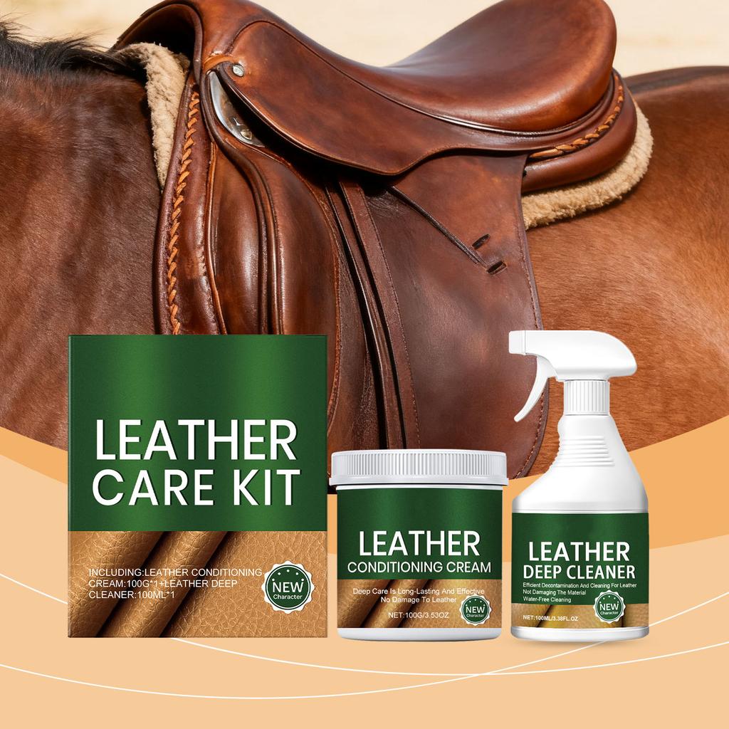 Leather Care Kit Daily Furniture, Household Leather, Leather Clothing, And Handbag Cleaning And Maintenance Kit 100ml