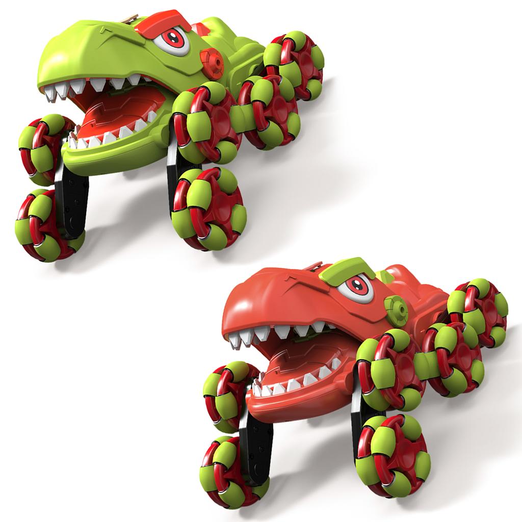 Remote Control Stunt Car, 2.4Ghz 360° Rotating Electric Car Toys with Lights, Sound and Spray Functi