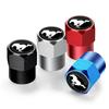4Pcs/Set Car Wheel Tire Valve Caps Metal Stem Cover For Mustang Explorer FIESTA Focus Shelby GT350 Kuga Fusion F-150 500
