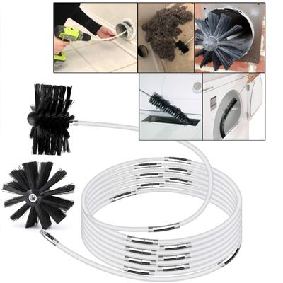 Kit de nettoyage pour sèche-linge, Anti-peluches, Brosse extensible