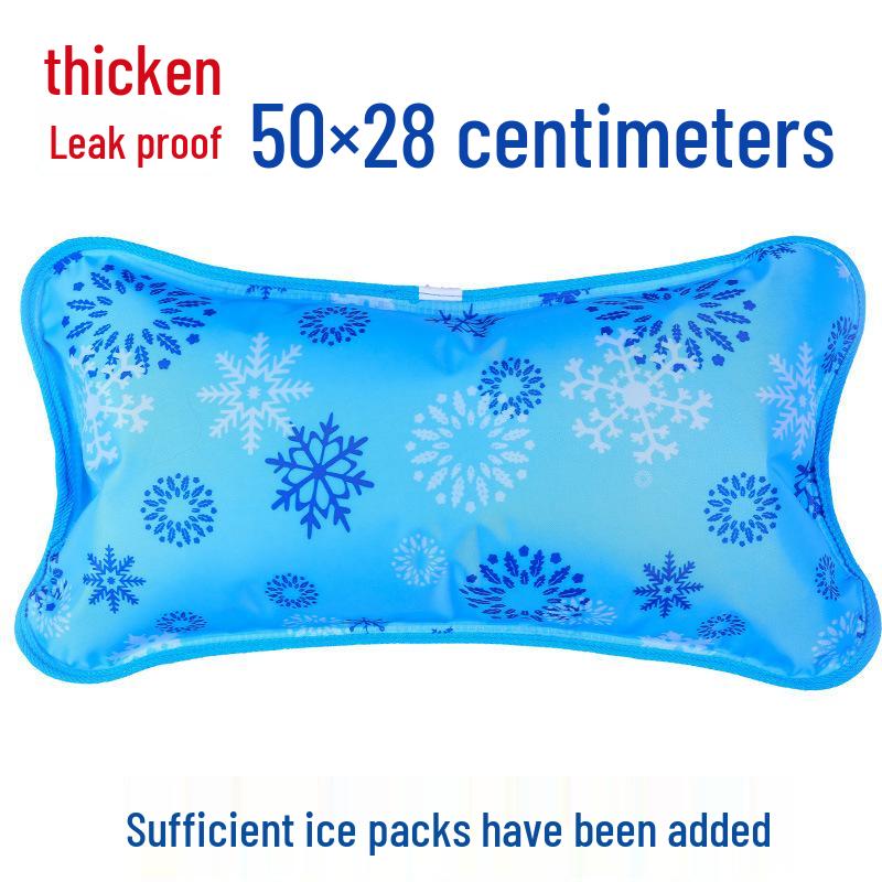 Large Water-Filled Cooling Ice Pillow for Adults & Students