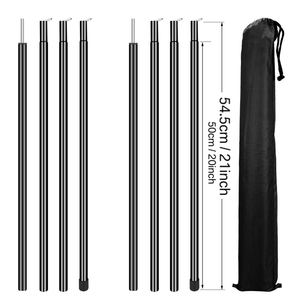 

Палаточные дуги Пляжный навес Тент Стальные стержни для кемпинга Навес Рыбалка Солнцезащитный навес Задний двор Наружная тень Портажная опорная стойка