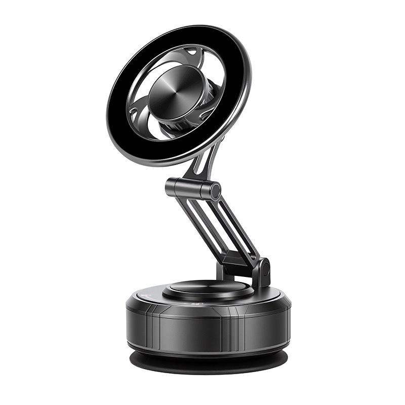 Magnetic Car Dashboard Phone Holder with Suction Cup, 360° Rotation