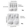 Silicone Christmas Ornament Mold Crafting Moulds Light Bulb Resin Decorations Suitable for Enthusiasts and Home Decors