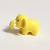 Colorful Q Version Elephant PVC Figurine: Car Ornament & Cake Decoration