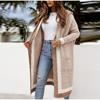 Thick Hooded Knit Women Cardigan Sweater Spring Autumn Winter Knitted Soft Loose Coat Long Cardigans