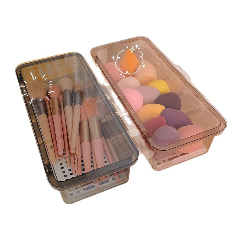 Stackable Dustproof Tea Set Storage Box with Lid for Gongfu Accessories