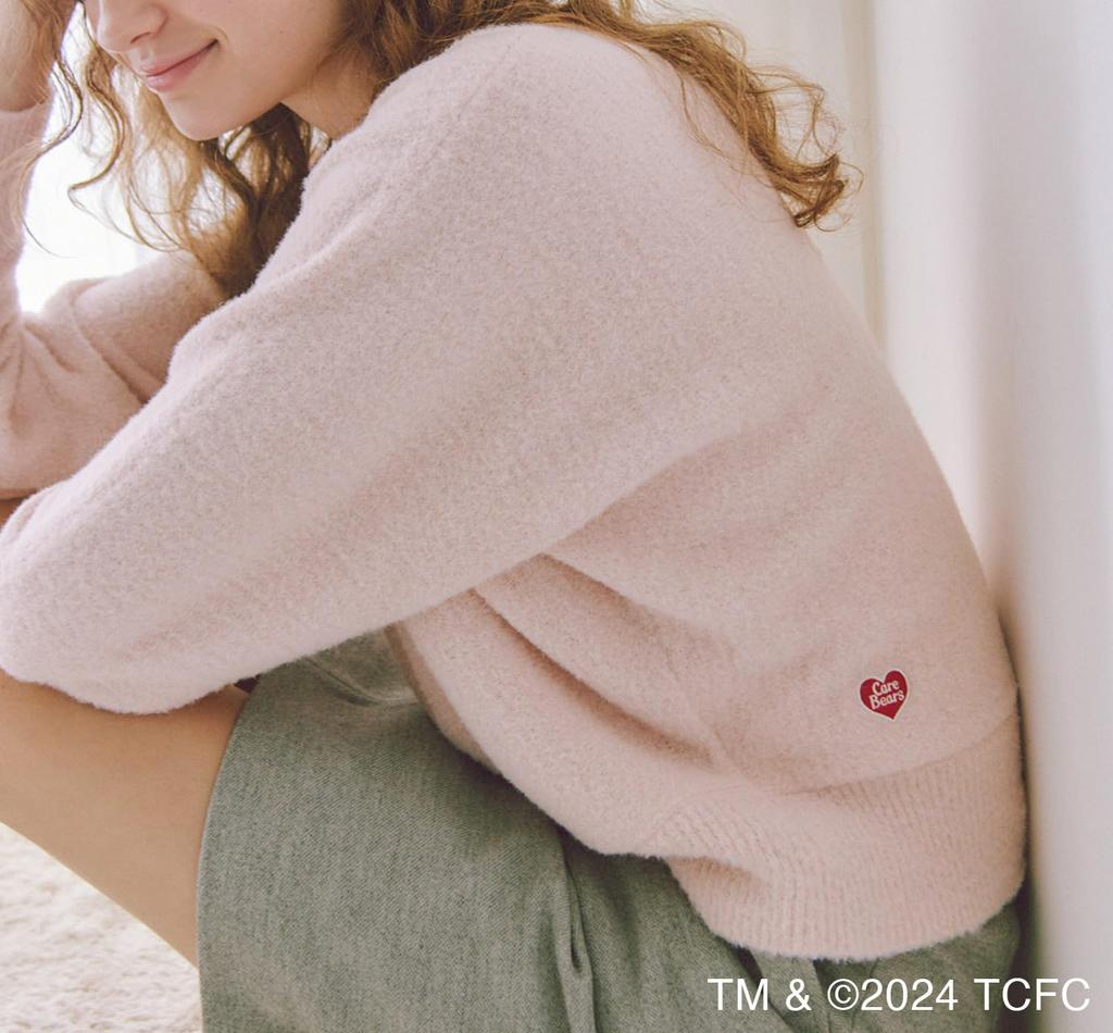 ROPE PICNIC Care Bears Dolman Strickpullover, Damen, GDM54750, Rosa (63)