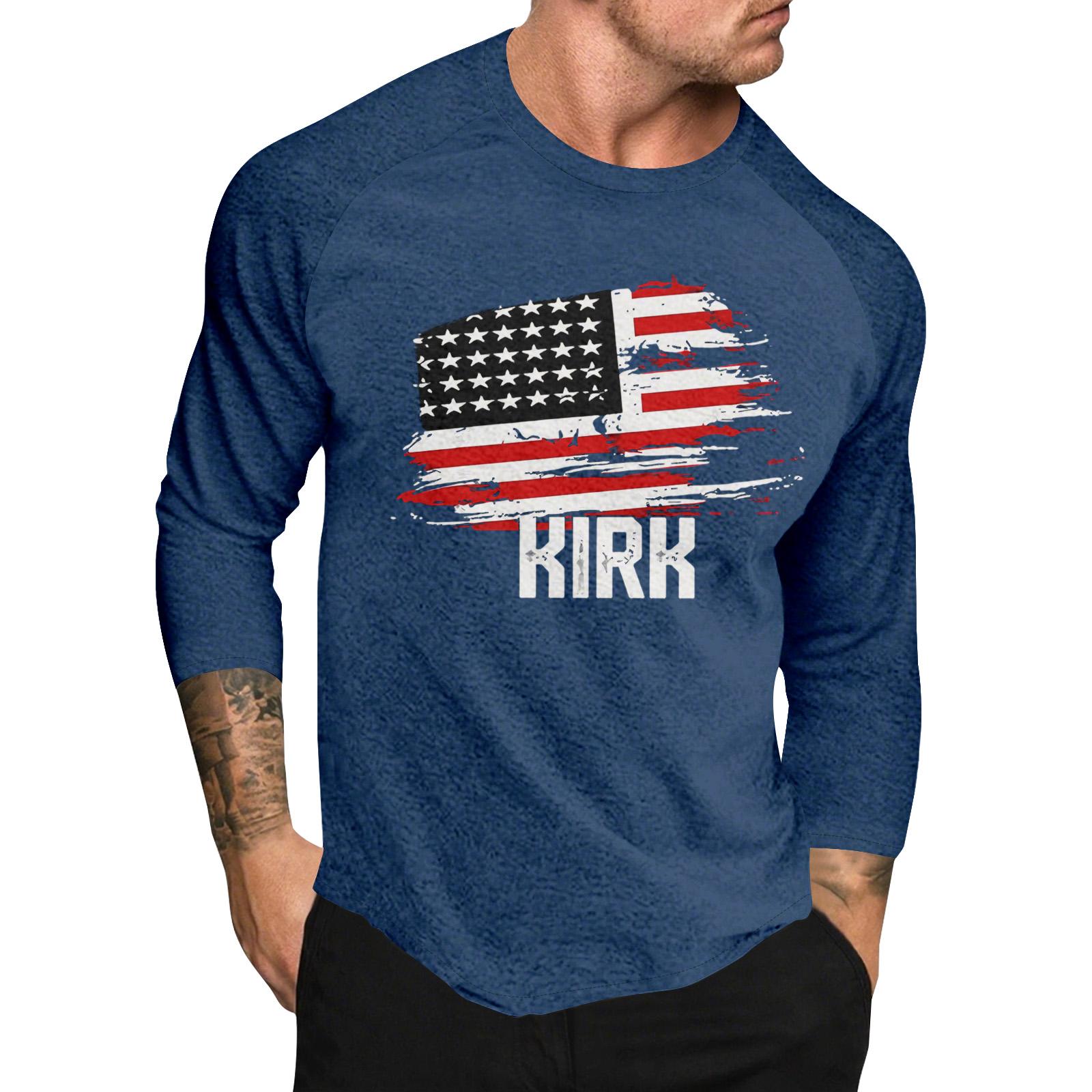 

Повседневный мужской топ с длинным рукавом реглан с принтом XXL