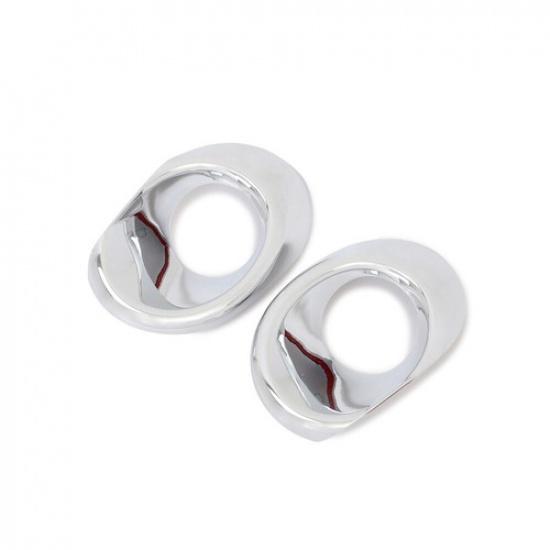 For Suzuki S-cross SX4 2017 2018 Chrome Front Fog Light Lamp Cover Trim Frame