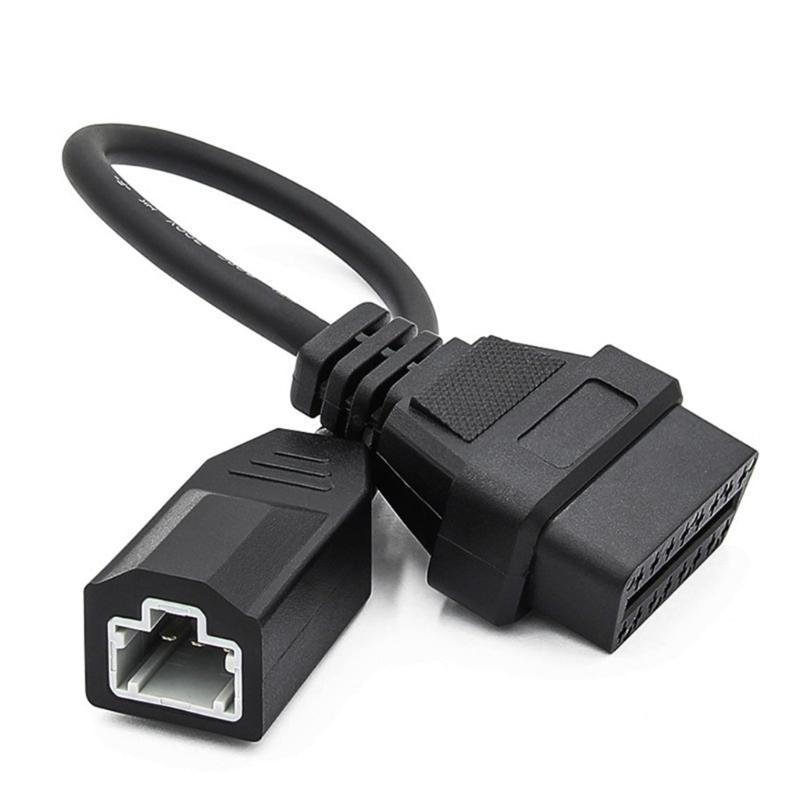 OBD2 Diagnostic Cable Adapter 3 Pin To 16Pin Connector Vehicle Diagnostic Adapter Cable Automotive Cable for Vehicle