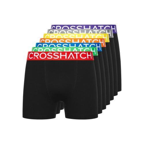 Crosshatch Septet-Boxershorts für Herren (Packung mit 7)