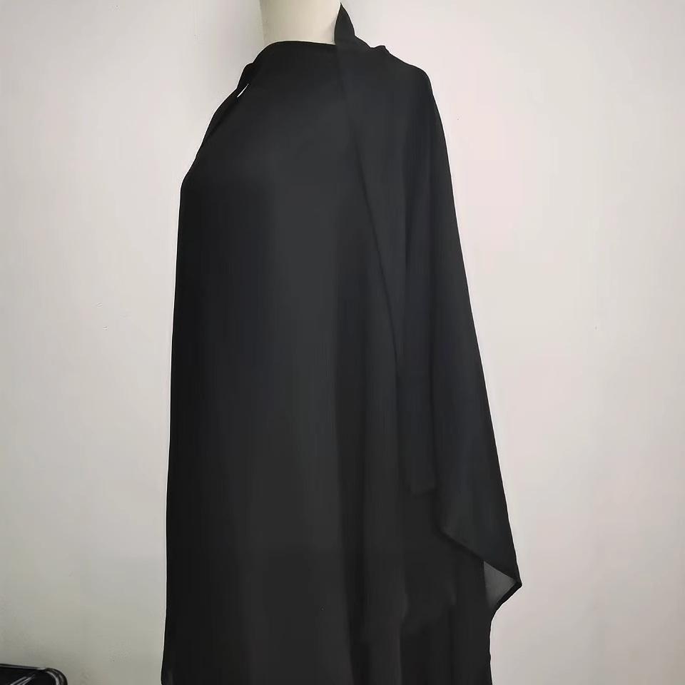 Yiduo Duo Double Layer Chiffon Large Women's Headscarf 24916