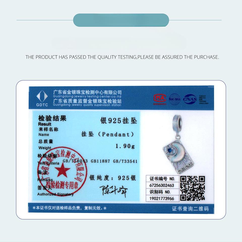 Priesterin Tarot Anhänger Xiaohongshu Persönlichkeit DIY Armband Perlenaccessoires Internet-Berühmtheiten