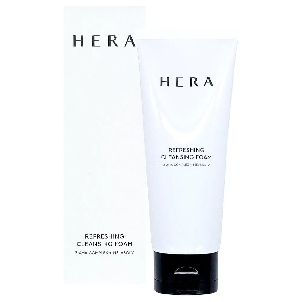Hera Refreshing Cleansing Foam 160g Bubble Cleanser Melasolve