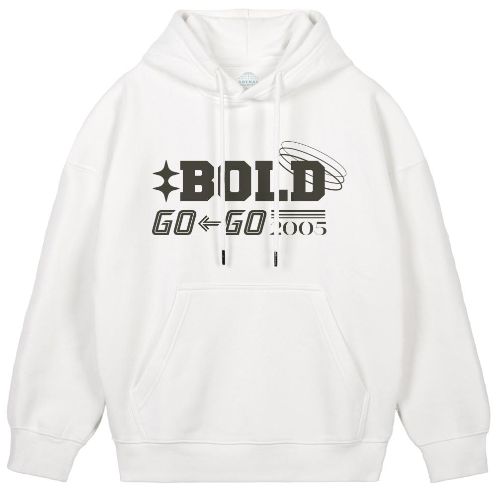 Худи Оверсайз с Широкими Плечами Астральная Проекция Bold Gogo_Белый L