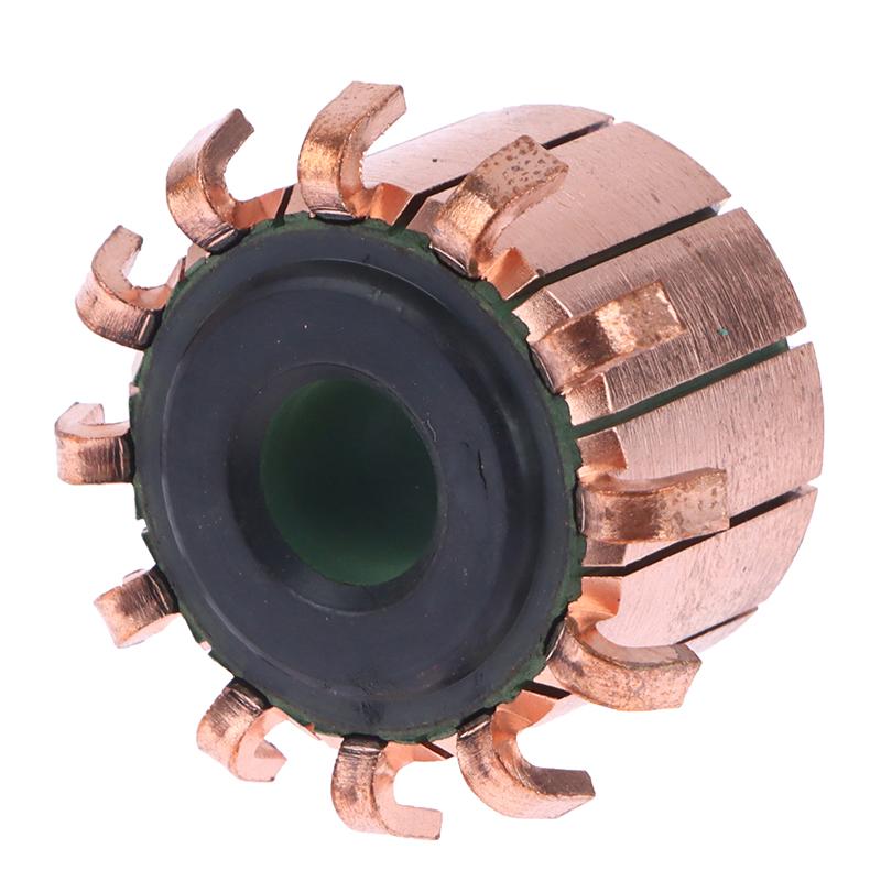 8X23X17Mm 12P Copper Bars Alternator Electric Motor Commutator Copper Commutator On Armature Commutator
