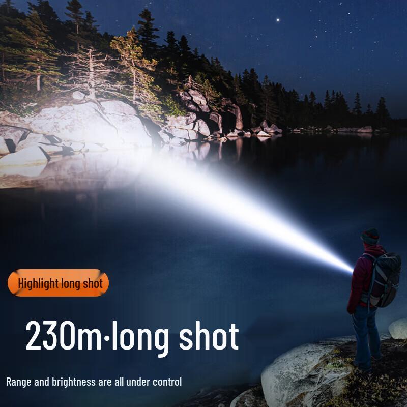 SupFire C5 Rechargeable LED Flashlight