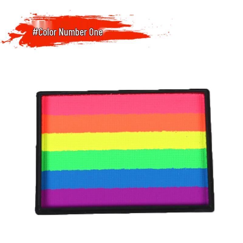 MengHui 12-Color Kids' Face Paint Set - Water-Soluble Body & Stage Makeup